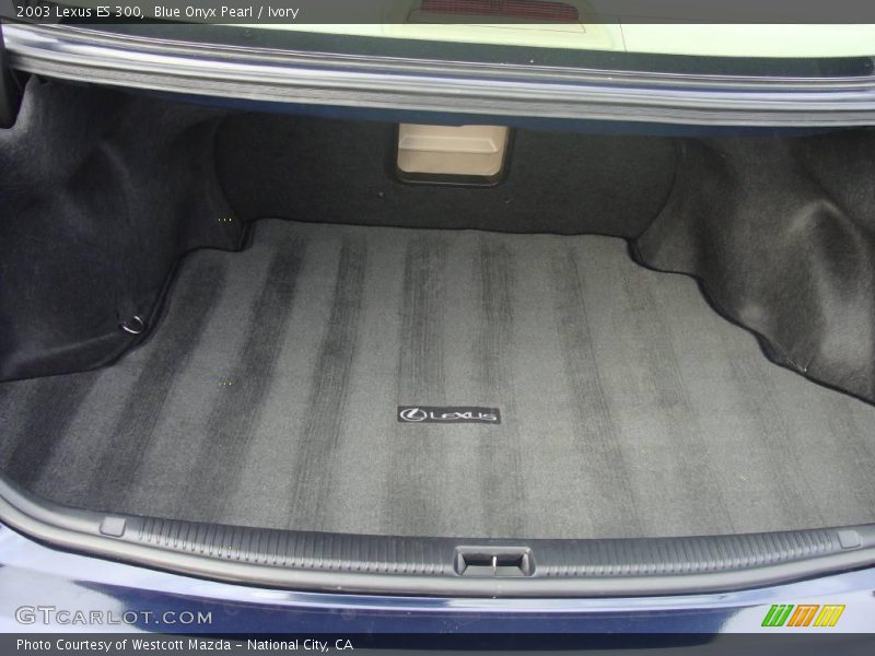Blue Onyx Pearl / Ivory 2003 Lexus ES 300