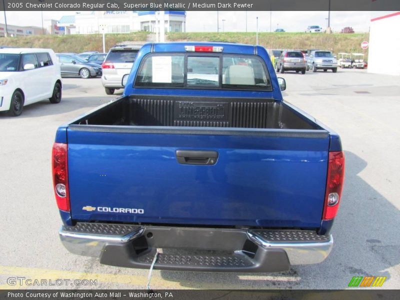 Superior Blue Metallic / Medium Dark Pewter 2005 Chevrolet Colorado Regular Cab