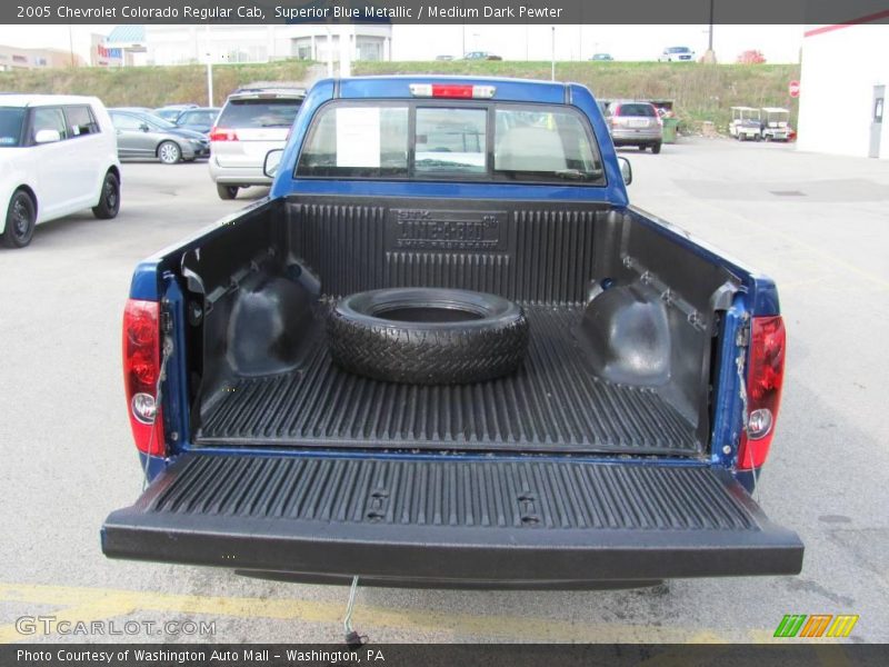 Superior Blue Metallic / Medium Dark Pewter 2005 Chevrolet Colorado Regular Cab