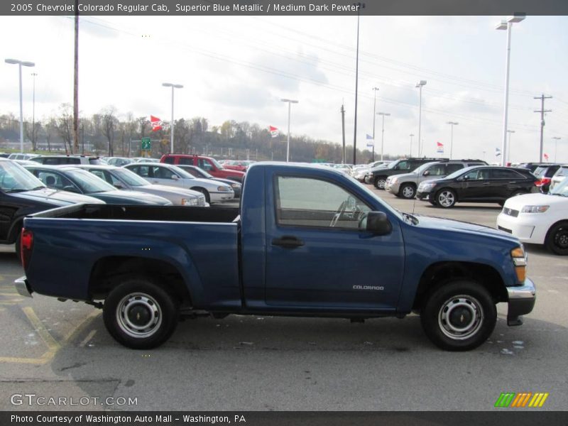 Superior Blue Metallic / Medium Dark Pewter 2005 Chevrolet Colorado Regular Cab