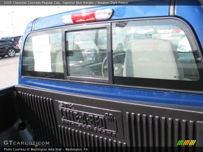Superior Blue Metallic / Medium Dark Pewter 2005 Chevrolet Colorado Regular Cab