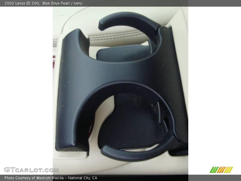 Blue Onyx Pearl / Ivory 2003 Lexus ES 300
