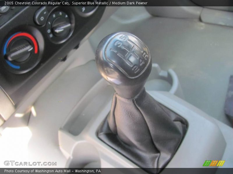 Superior Blue Metallic / Medium Dark Pewter 2005 Chevrolet Colorado Regular Cab