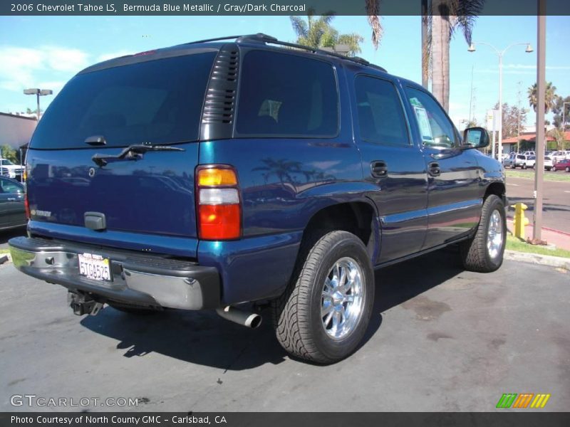 Bermuda Blue Metallic / Gray/Dark Charcoal 2006 Chevrolet Tahoe LS