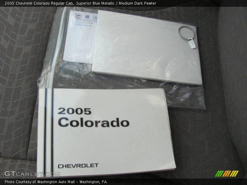 Superior Blue Metallic / Medium Dark Pewter 2005 Chevrolet Colorado Regular Cab