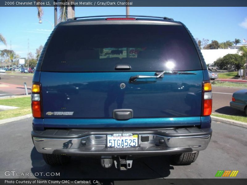 Bermuda Blue Metallic / Gray/Dark Charcoal 2006 Chevrolet Tahoe LS