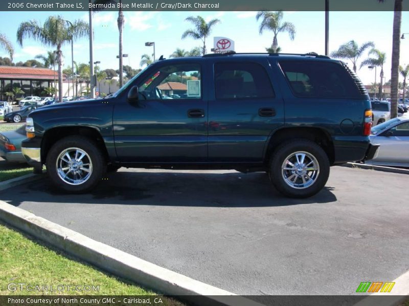 Bermuda Blue Metallic / Gray/Dark Charcoal 2006 Chevrolet Tahoe LS