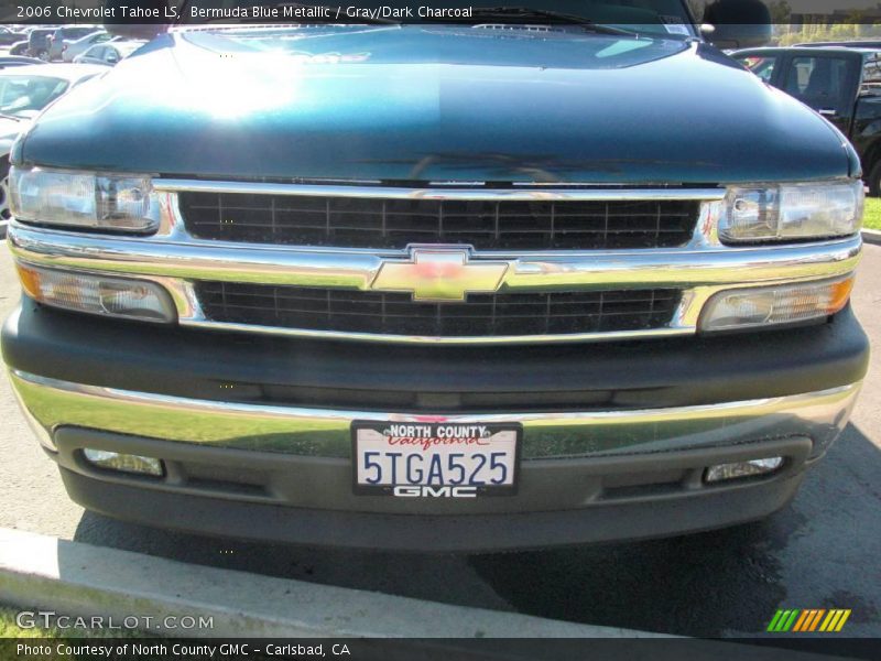Bermuda Blue Metallic / Gray/Dark Charcoal 2006 Chevrolet Tahoe LS