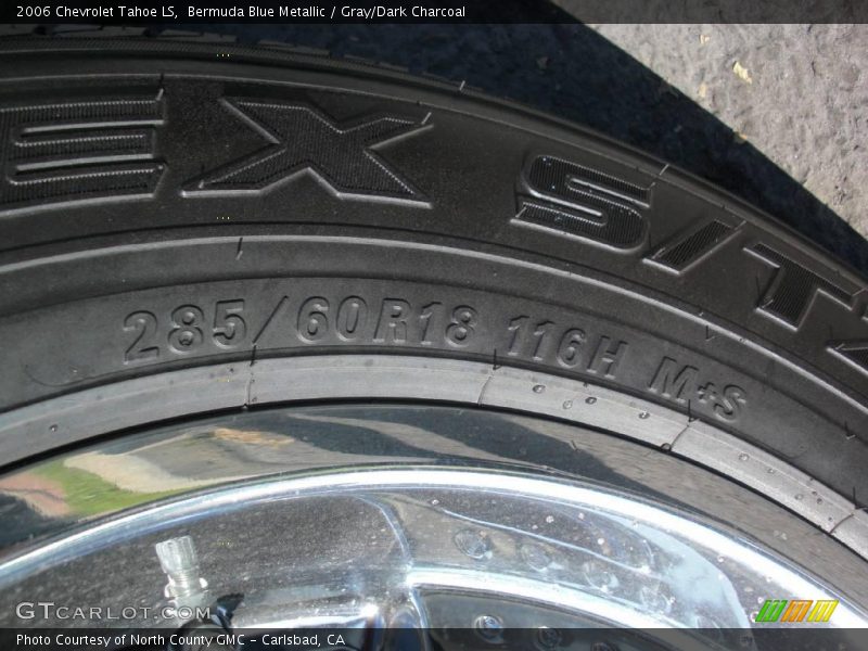 Bermuda Blue Metallic / Gray/Dark Charcoal 2006 Chevrolet Tahoe LS