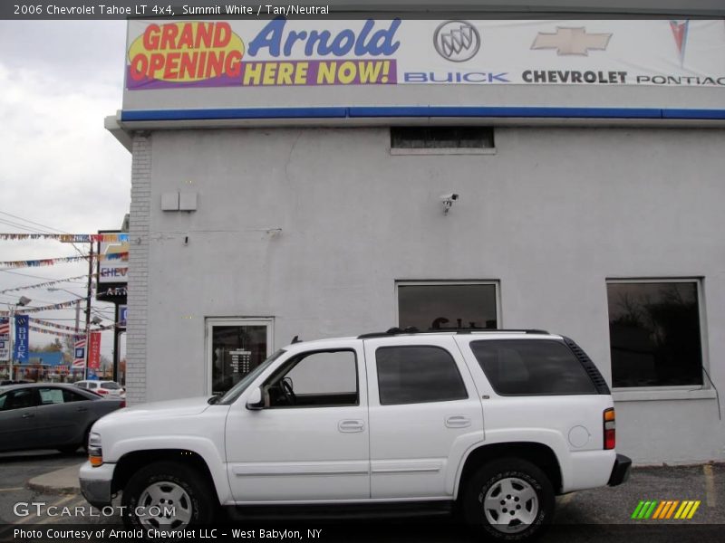 Summit White / Tan/Neutral 2006 Chevrolet Tahoe LT 4x4