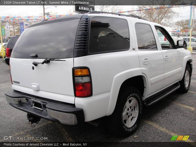 Summit White / Tan/Neutral 2006 Chevrolet Tahoe LT 4x4