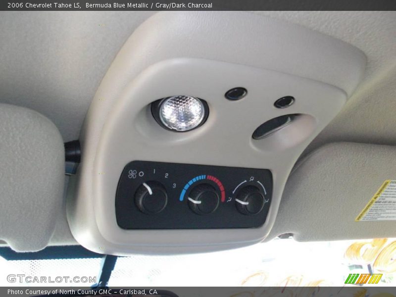 Bermuda Blue Metallic / Gray/Dark Charcoal 2006 Chevrolet Tahoe LS