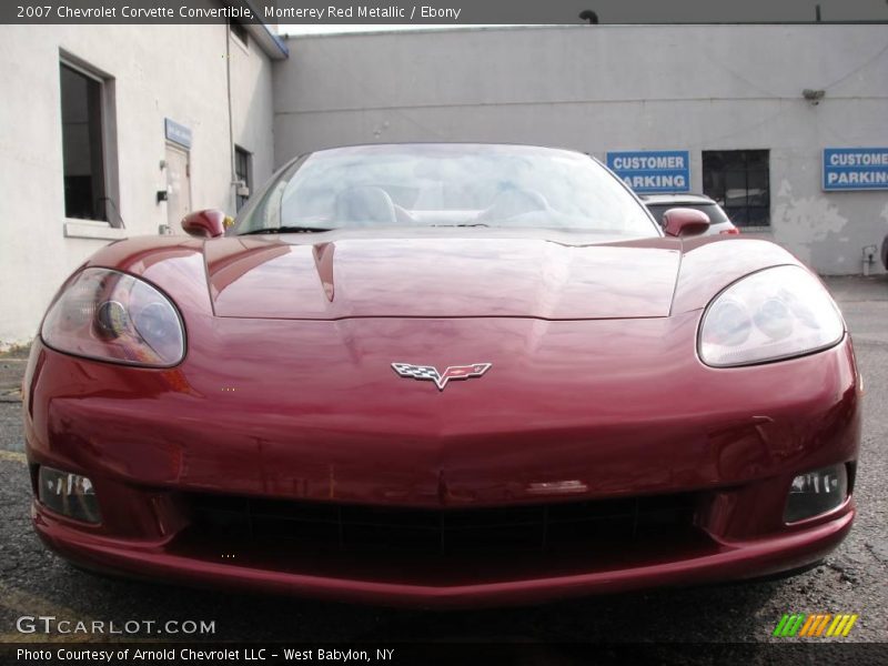 Monterey Red Metallic / Ebony 2007 Chevrolet Corvette Convertible