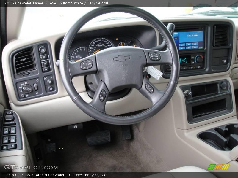 Summit White / Tan/Neutral 2006 Chevrolet Tahoe LT 4x4