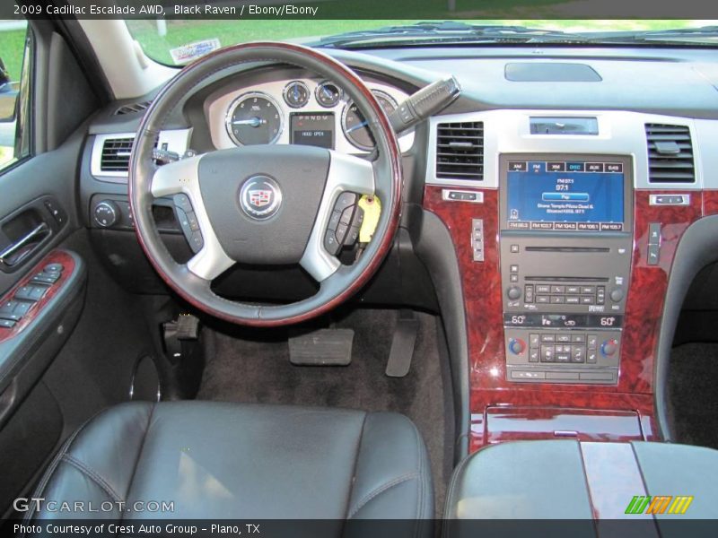 Black Raven / Ebony/Ebony 2009 Cadillac Escalade AWD
