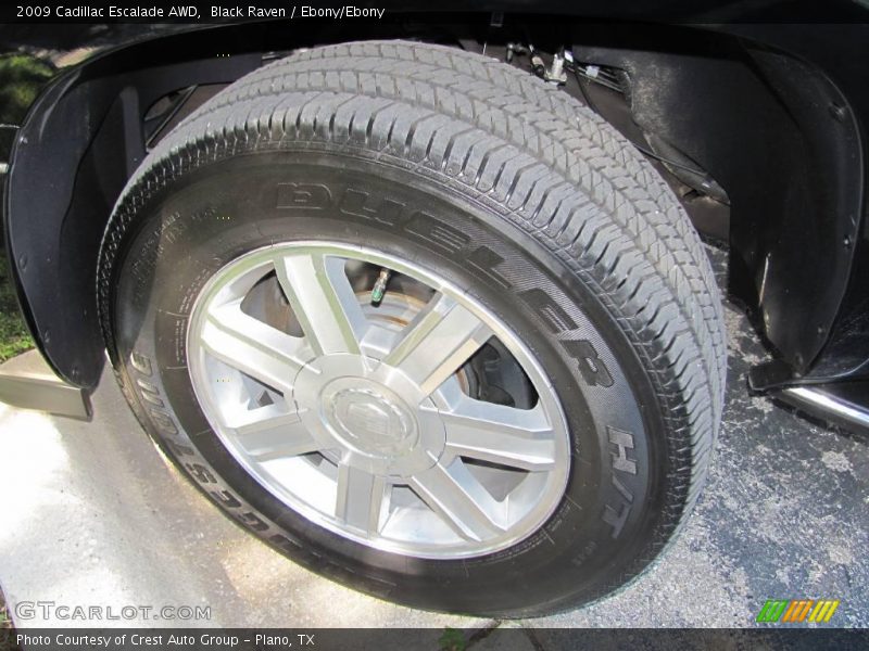 Black Raven / Ebony/Ebony 2009 Cadillac Escalade AWD
