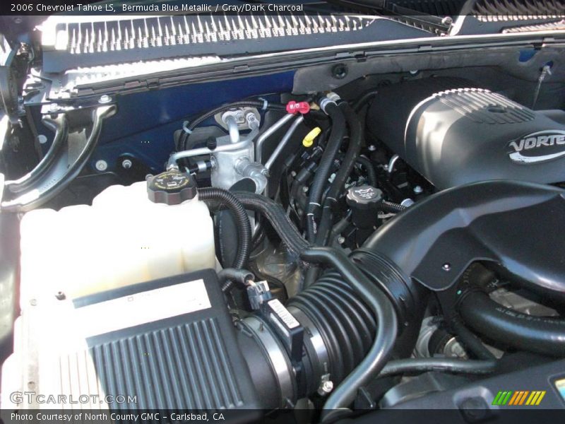 Bermuda Blue Metallic / Gray/Dark Charcoal 2006 Chevrolet Tahoe LS