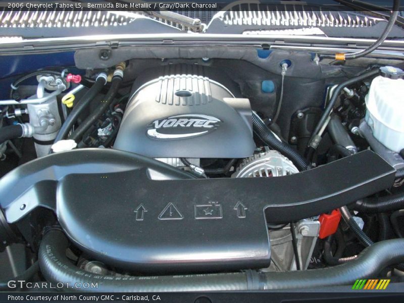 Bermuda Blue Metallic / Gray/Dark Charcoal 2006 Chevrolet Tahoe LS