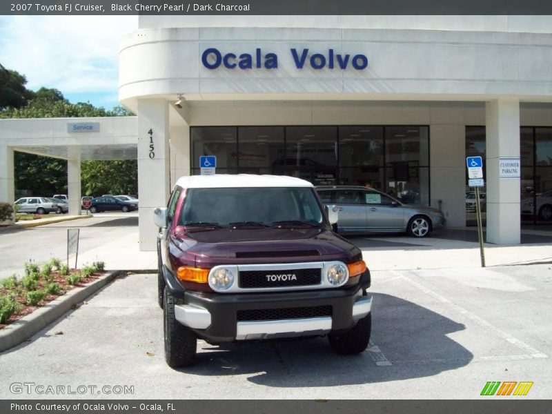 Black Cherry Pearl / Dark Charcoal 2007 Toyota FJ Cruiser
