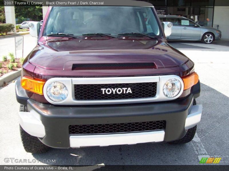 Black Cherry Pearl / Dark Charcoal 2007 Toyota FJ Cruiser
