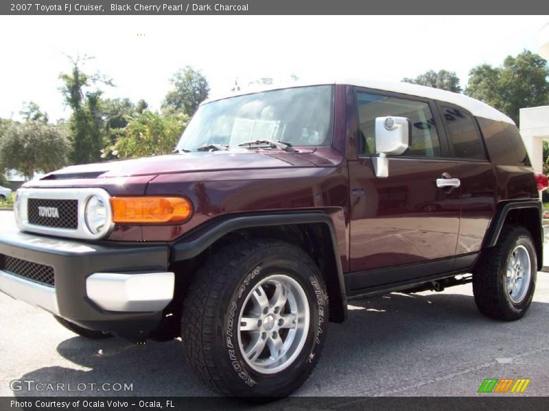 Black Cherry Pearl / Dark Charcoal 2007 Toyota FJ Cruiser