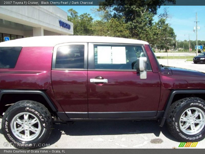 Black Cherry Pearl / Dark Charcoal 2007 Toyota FJ Cruiser