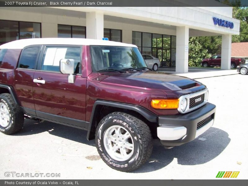 Black Cherry Pearl / Dark Charcoal 2007 Toyota FJ Cruiser
