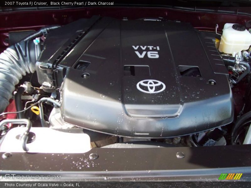 Black Cherry Pearl / Dark Charcoal 2007 Toyota FJ Cruiser