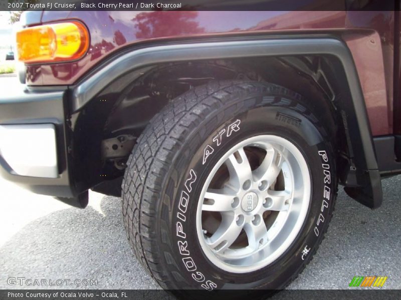 Black Cherry Pearl / Dark Charcoal 2007 Toyota FJ Cruiser