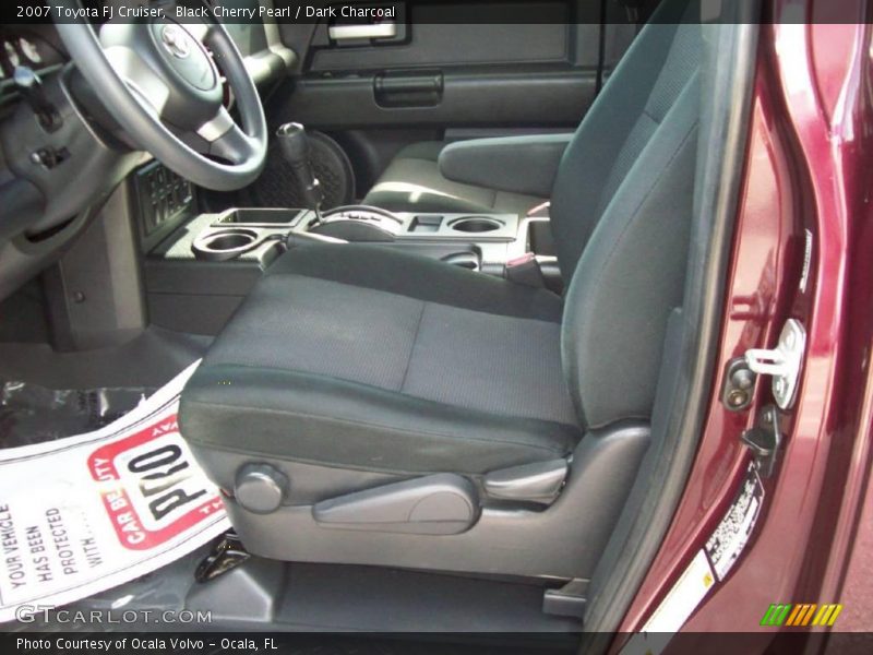 Black Cherry Pearl / Dark Charcoal 2007 Toyota FJ Cruiser