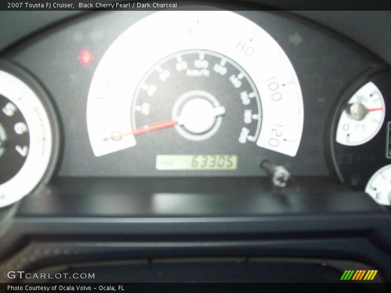 Black Cherry Pearl / Dark Charcoal 2007 Toyota FJ Cruiser