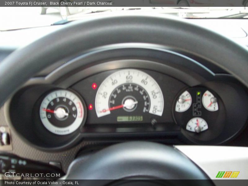 Black Cherry Pearl / Dark Charcoal 2007 Toyota FJ Cruiser