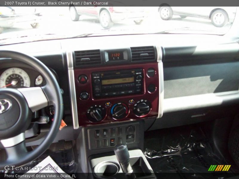 Black Cherry Pearl / Dark Charcoal 2007 Toyota FJ Cruiser