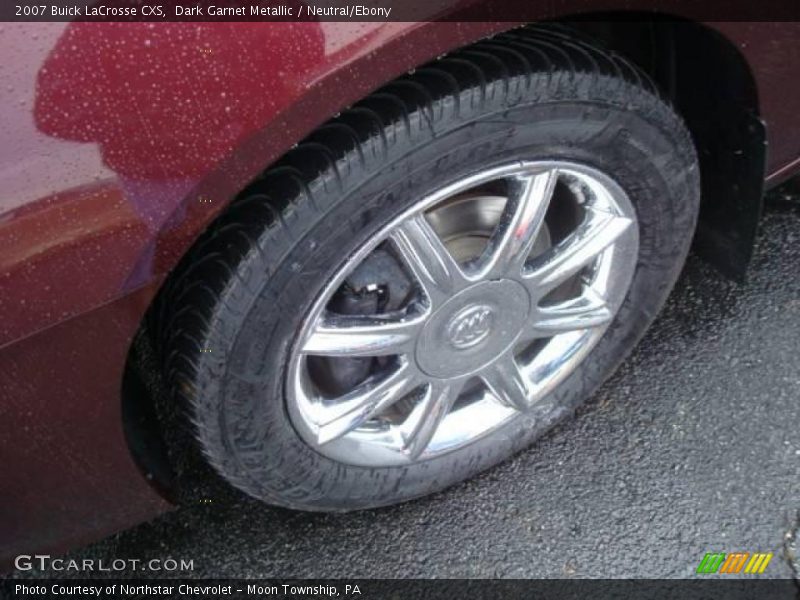 Dark Garnet Metallic / Neutral/Ebony 2007 Buick LaCrosse CXS