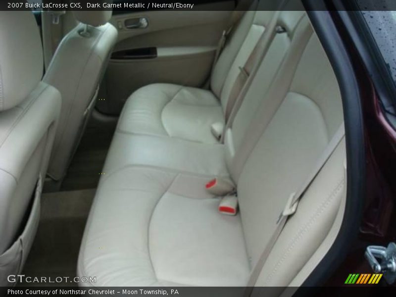 Dark Garnet Metallic / Neutral/Ebony 2007 Buick LaCrosse CXS