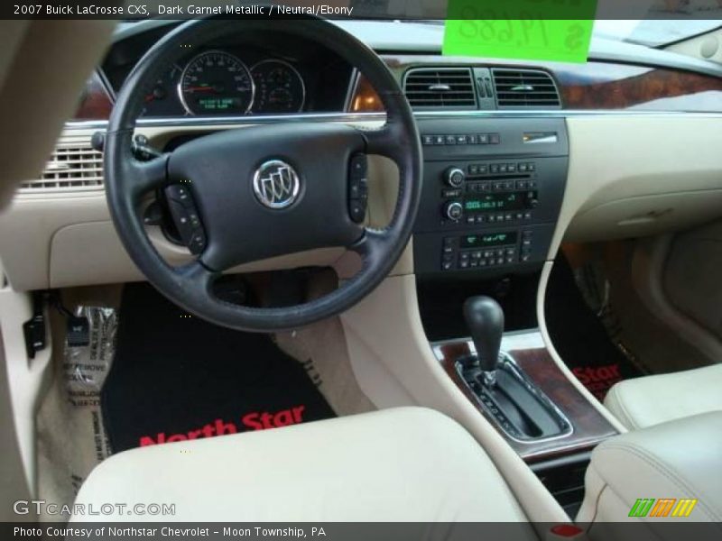 Dark Garnet Metallic / Neutral/Ebony 2007 Buick LaCrosse CXS