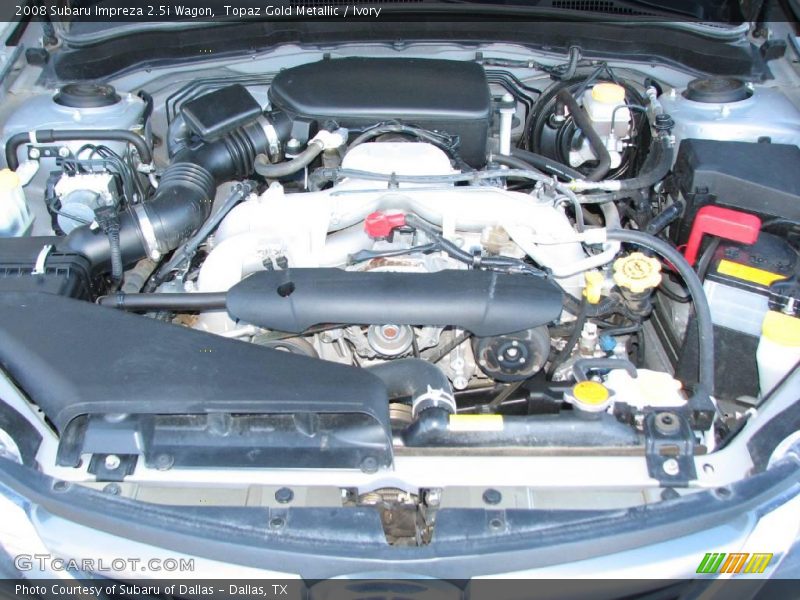 Topaz Gold Metallic / Ivory 2008 Subaru Impreza 2.5i Wagon