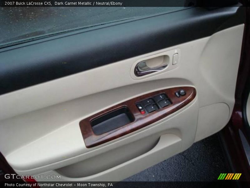 Dark Garnet Metallic / Neutral/Ebony 2007 Buick LaCrosse CXS