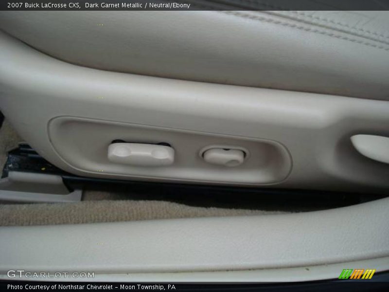 Dark Garnet Metallic / Neutral/Ebony 2007 Buick LaCrosse CXS