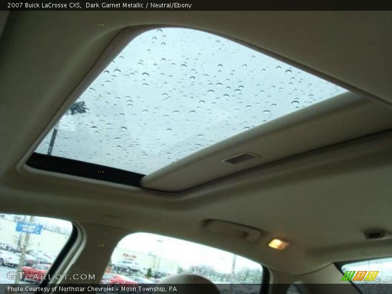 Dark Garnet Metallic / Neutral/Ebony 2007 Buick LaCrosse CXS