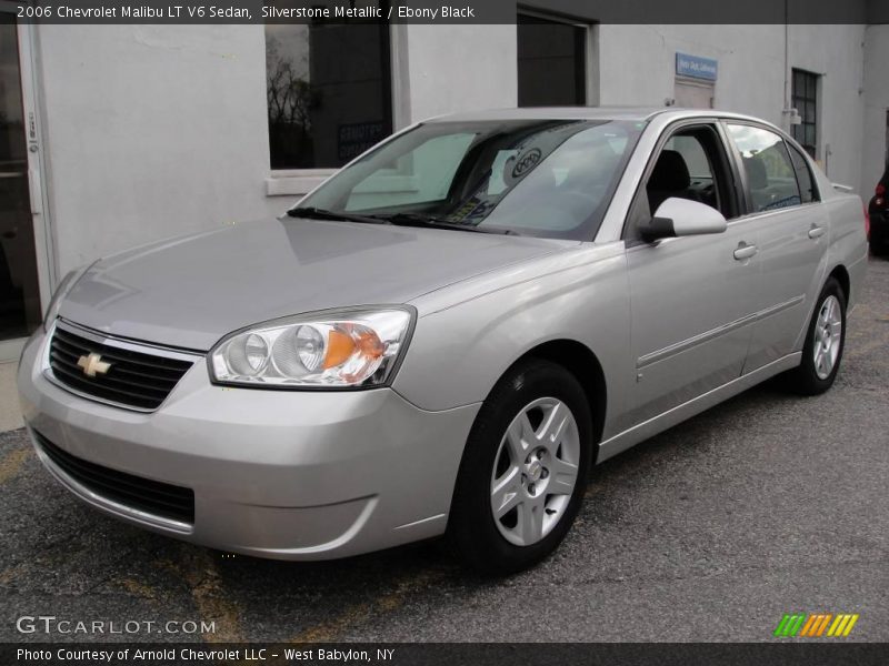 Silverstone Metallic / Ebony Black 2006 Chevrolet Malibu LT V6 Sedan