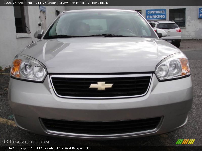 Silverstone Metallic / Ebony Black 2006 Chevrolet Malibu LT V6 Sedan