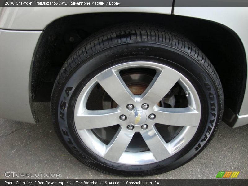 Silverstone Metallic / Ebony 2006 Chevrolet TrailBlazer SS AWD