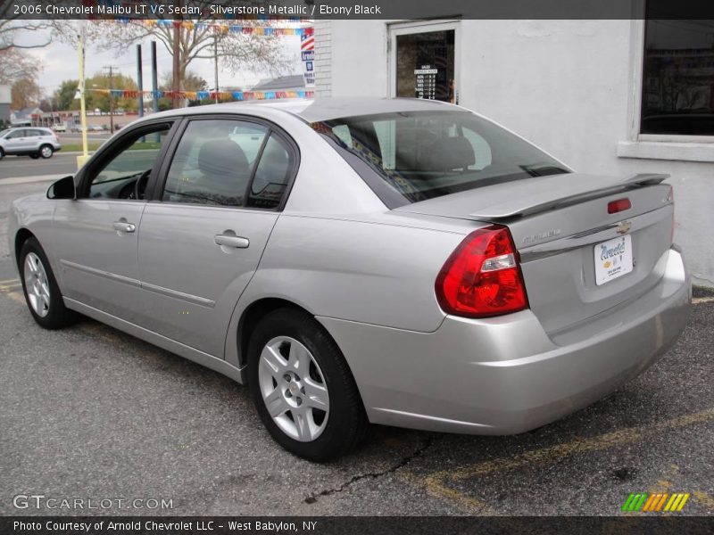 Silverstone Metallic / Ebony Black 2006 Chevrolet Malibu LT V6 Sedan