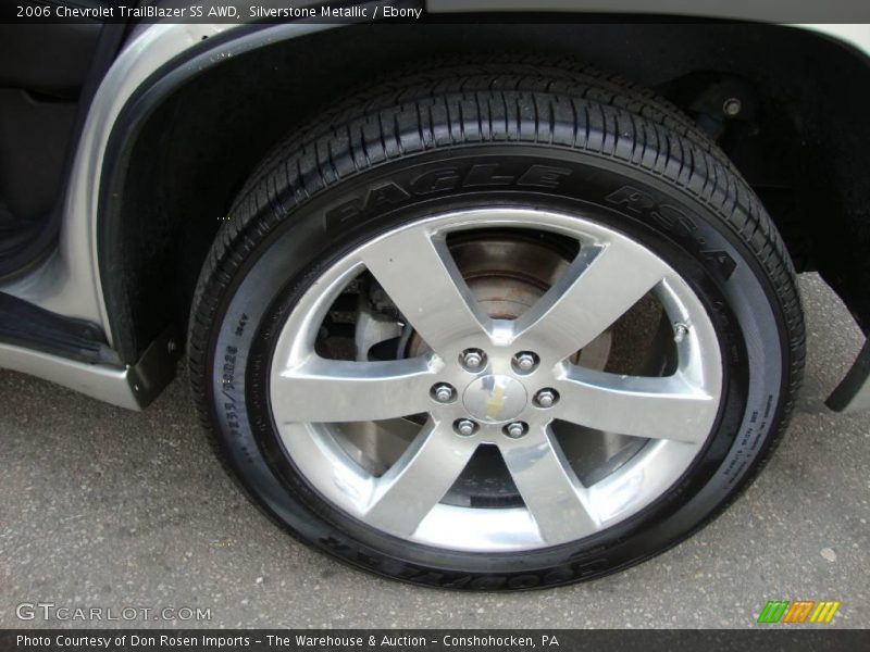 Silverstone Metallic / Ebony 2006 Chevrolet TrailBlazer SS AWD