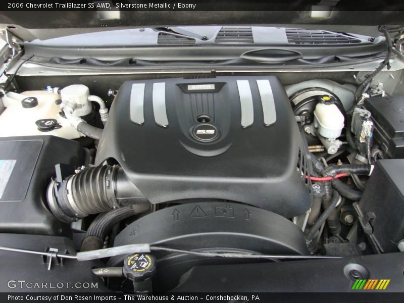 Silverstone Metallic / Ebony 2006 Chevrolet TrailBlazer SS AWD