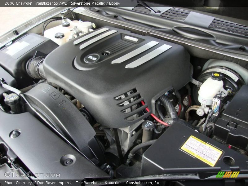 Silverstone Metallic / Ebony 2006 Chevrolet TrailBlazer SS AWD