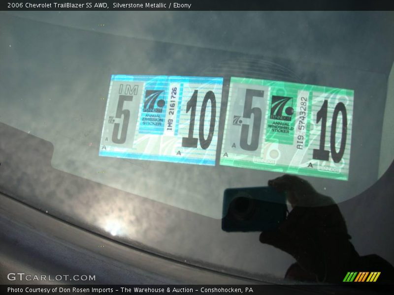 Silverstone Metallic / Ebony 2006 Chevrolet TrailBlazer SS AWD