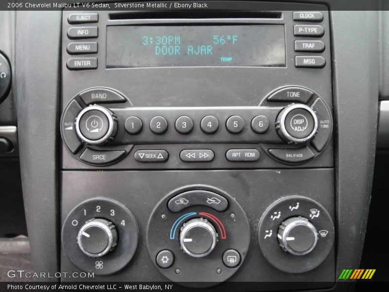 Silverstone Metallic / Ebony Black 2006 Chevrolet Malibu LT V6 Sedan