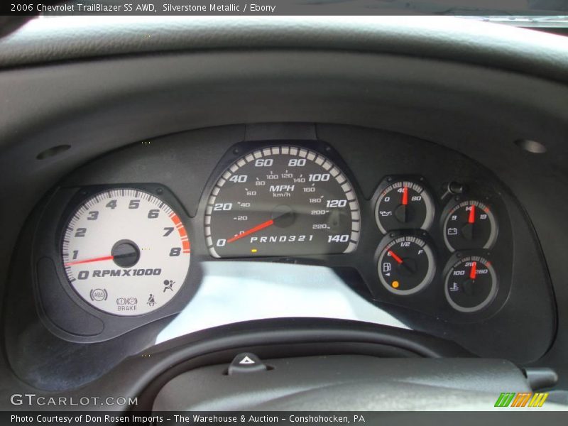 Silverstone Metallic / Ebony 2006 Chevrolet TrailBlazer SS AWD